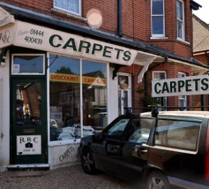 Roy Berry Carpets, Handcross