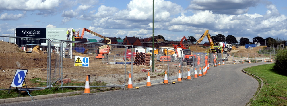 Parish Lane, Pease Pottage, 13 August 2019