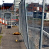 Site of new bus stop, Pease Pottage, 20 October 2019