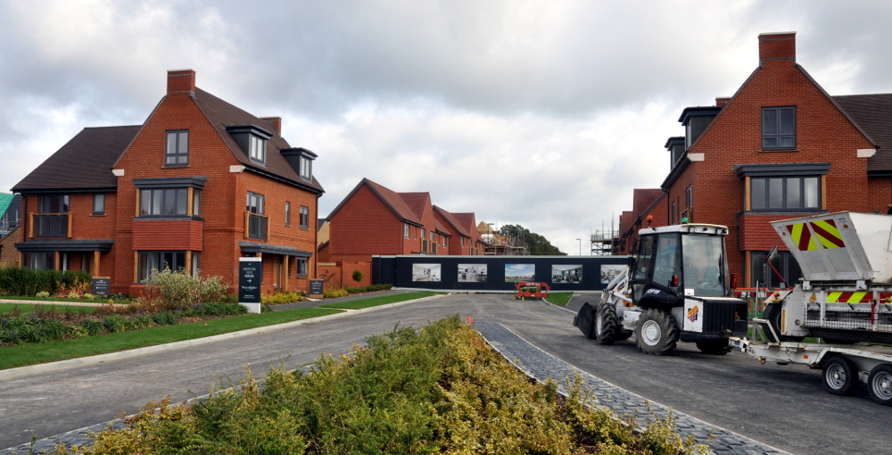 Show homes, Pease Pottage, 20 October 2019