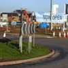 Parish Lane roundabout, Pease Pottage, 29 November 2019