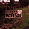 Peas Pottage sign