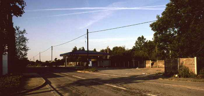 deserted Jet garage