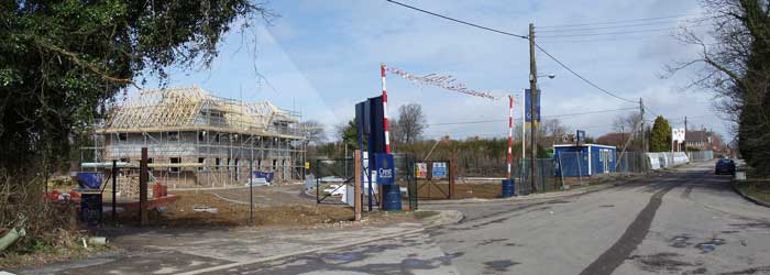 houses being built